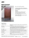 resources of Spec Sheet