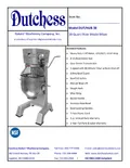 resources of Spec Sheet