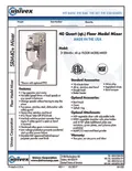resources of Spec Sheet