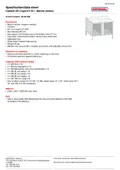 resources of Spec Sheet