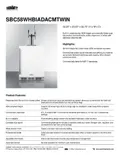 resources of Spec Sheet