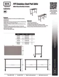 resources of Spec Sheet