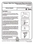 resources of Replacement Strap Instructions