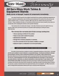 resources of Warranty-Tables & Stands