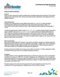 resources of Architectural Specifications (English)