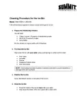 resources of Instruction Sheet