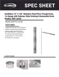 resources of Spec Sheet