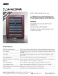 resources of CL244WC2PNR Brochure