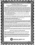 resources of Valiance Warranty