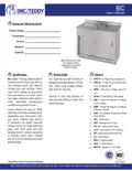 resources of Spec Sheet