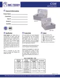resources of Spec Sheet