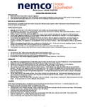 resources of Instruction Manual