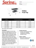 resources of Spec Sheet
