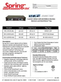 resources of Spec Sheet