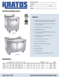 resources of Spec Sheet