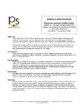 resources of Spec Sheet