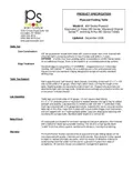 resources of Spec Sheet