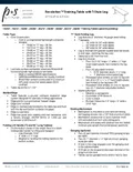 resources of Spec Sheet