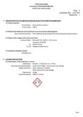 resources of Safety Sheet