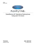 resources of Installation & Operation Instructions