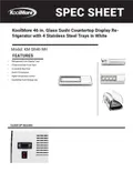 resources of Spec Sheet