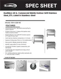 resources of Spec Sheet