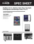 resources of Spec Sheet
