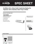 resources of Spec Sheet