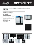 resources of Spec Sheet