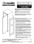 resources of Spec Sheet - Wood Panel High Profile Door