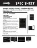 resources of Spec Sheet