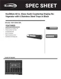 resources of Spec Sheet