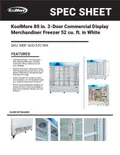 resources of Spec Sheet