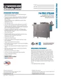 resources of Steam Spec Sheet