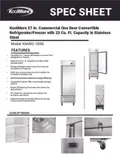resources of Spec Sheet