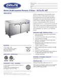 resources of Spec Sheet