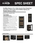 resources of Spec Sheet