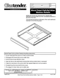 resources of Spec Sheet - Wood Panel Wine Shelves