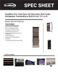 resources of Spec Sheet