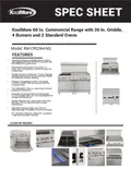 resources of Spec Sheet