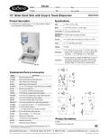 resources of Spec Sheet