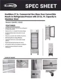 resources of Spec Sheet