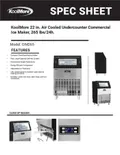 resources of Spec Sheet