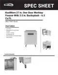 resources of Spec Sheet