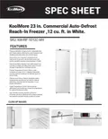 resources of Spec Sheet