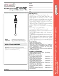 resources of Spec Sheet