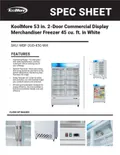 resources of Spec Sheet