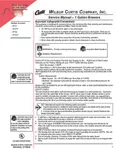 resources of Service Manual
