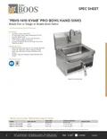 resources of Spec Sheet