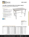 resources of Spec Sheet
